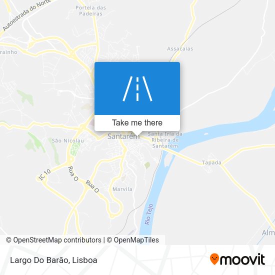 Largo Do Barão mapa