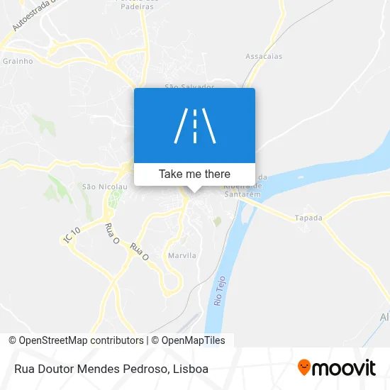 Rua Doutor Mendes Pedroso map