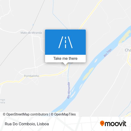 Rua Do Comboio mapa