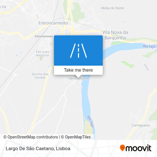 Largo De São Caetano map