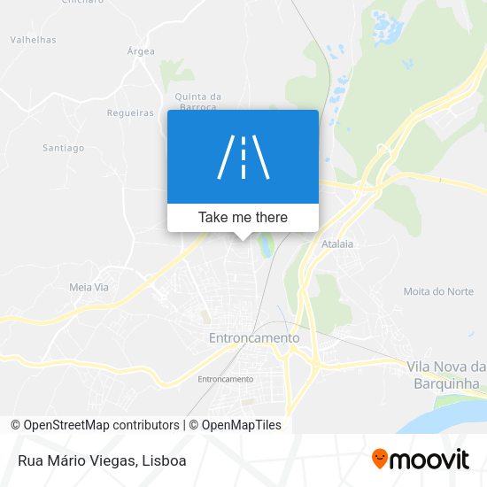 Rua Mário Viegas mapa
