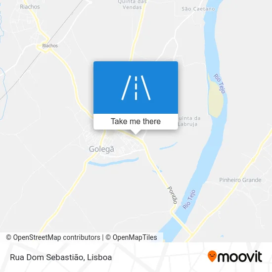 Rua Dom Sebastião map