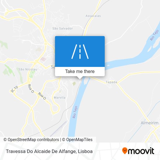 Travessa Do Alcaide De Alfange map