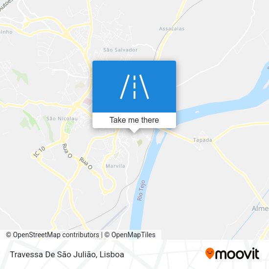 Travessa De São Julião map