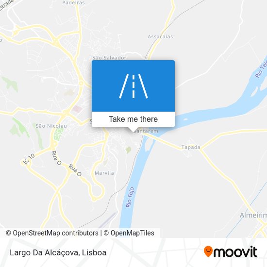 Largo Da Alcáçova mapa