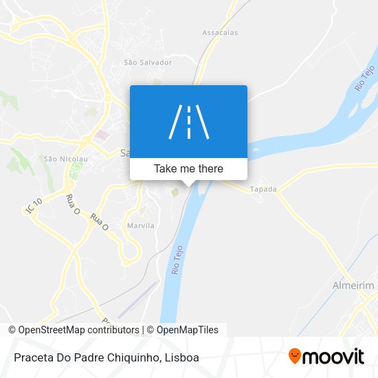 Praceta Do Padre Chiquinho mapa