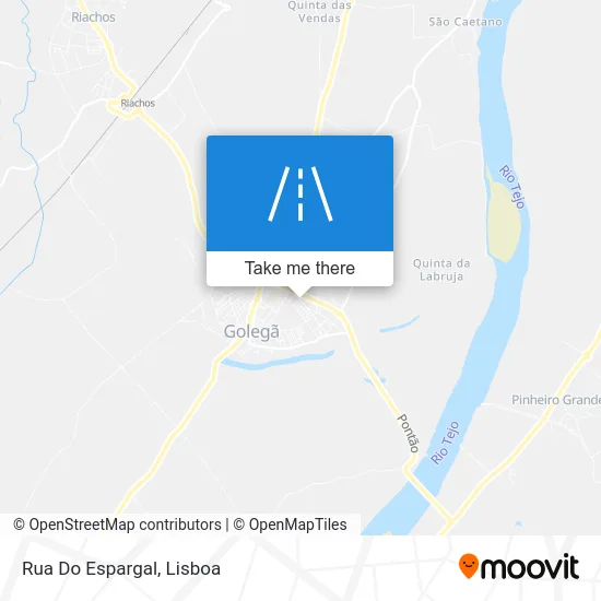 Rua Do Espargal map