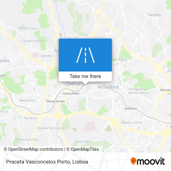 Praceta Vasconcelos Porto map