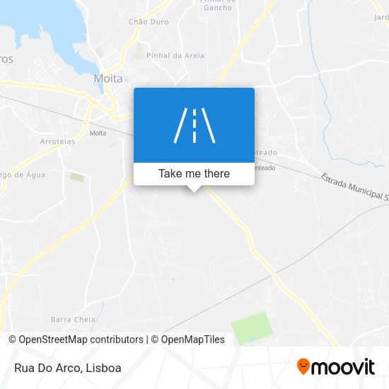 Rua Do Arco mapa