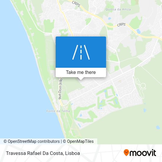 Travessa Rafael Da Costa map