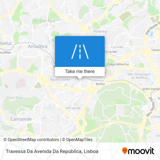 Travessa Da Avenida Da República map