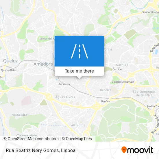 Rua Beatriz Nery Gomes map