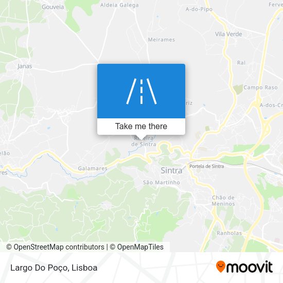 Largo Do Poço map