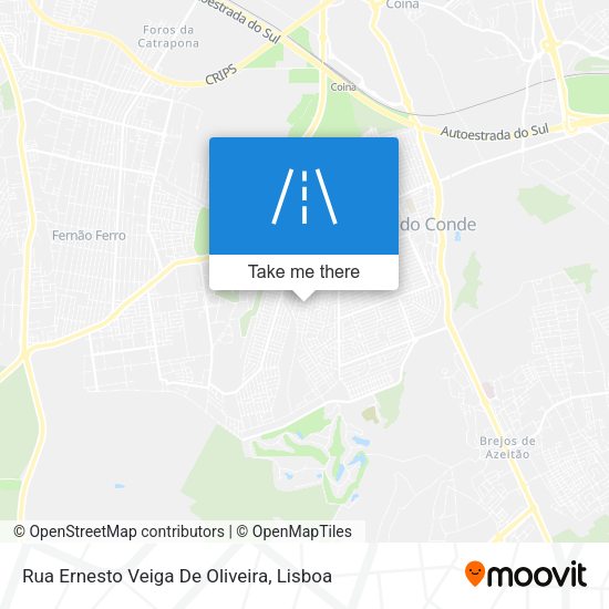 Rua Ernesto Veiga De Oliveira map