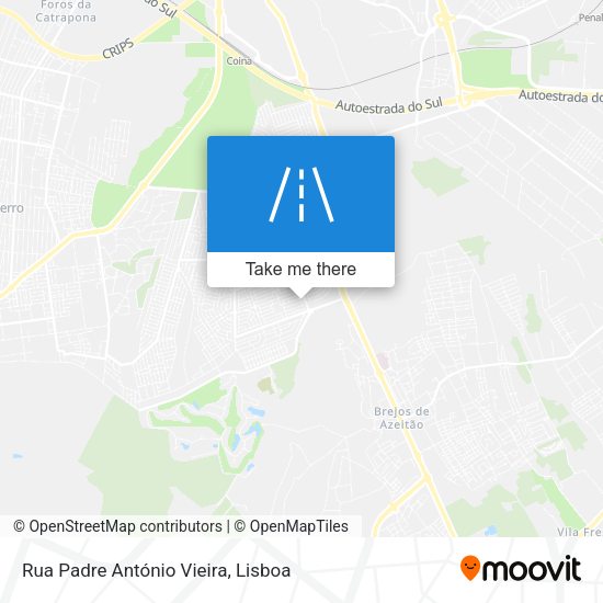 Rua Padre António Vieira map