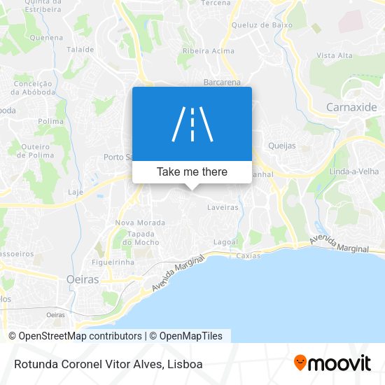 Rotunda Coronel Vitor Alves map