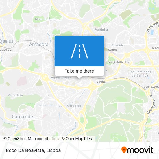 Beco Da Boavista mapa