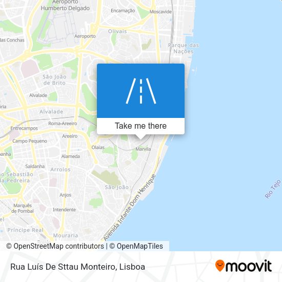 Rua Luís De Sttau Monteiro map