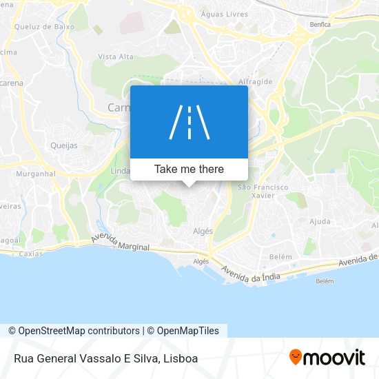 Rua General Vassalo E Silva map