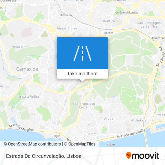 Estrada Da Circunvalação map