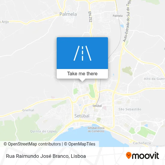 Rua Raimundo José Branco map