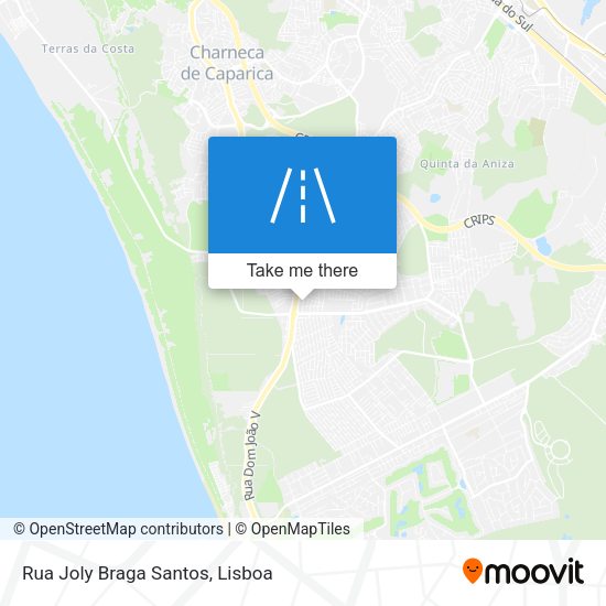 Rua Joly Braga Santos map