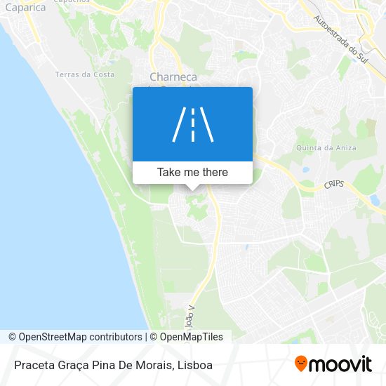 Praceta Graça Pina De Morais map