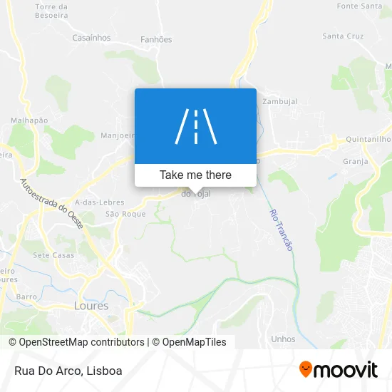 Rua Do Arco map