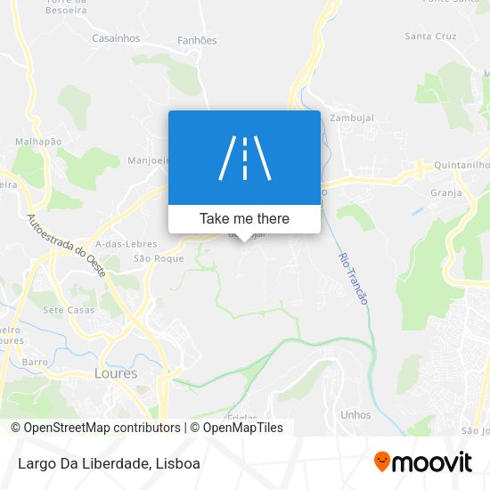 Largo Da Liberdade mapa