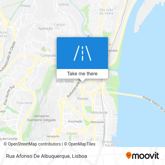 Rua Afonso De Albuquerque map