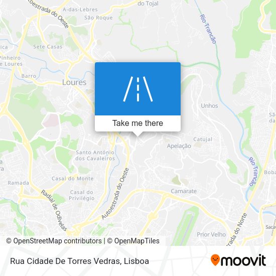 Rua Cidade De Torres Vedras map