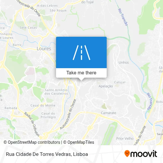 Rua Cidade De Torres Vedras map