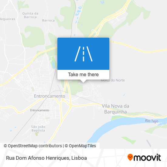 Rua Dom Afonso Henriques map