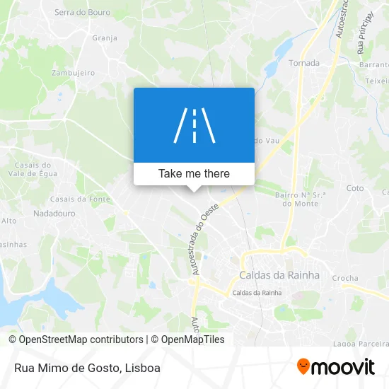 Rua Mimo de Gosto map