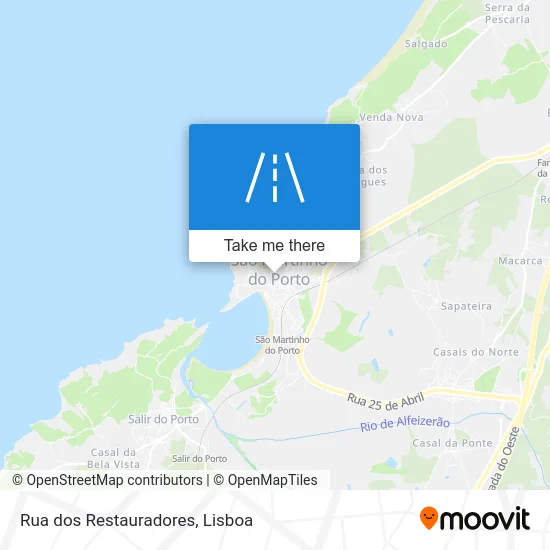 Rua dos Restauradores map