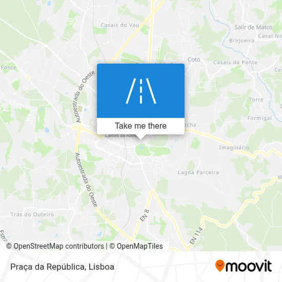 Praça da República map