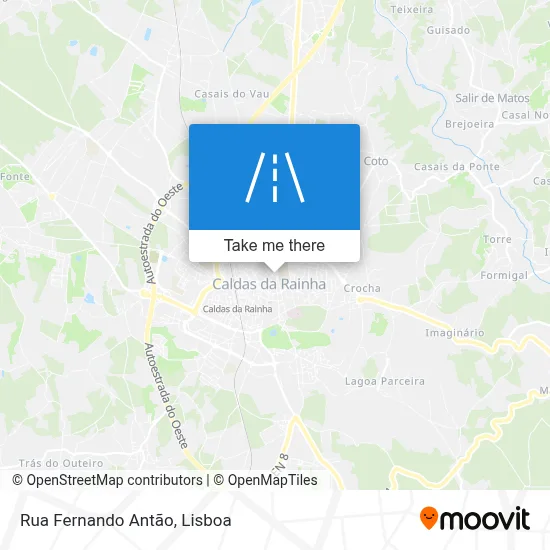 Rua Fernando Antão map