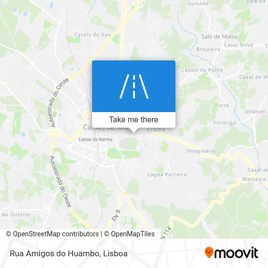 Rua Amigos do Huambo map