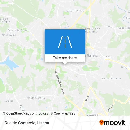 Rua do Comércio map