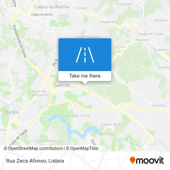 Rua Zeca Afonso map