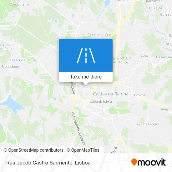 Rua Jacob Castro Sarmento map