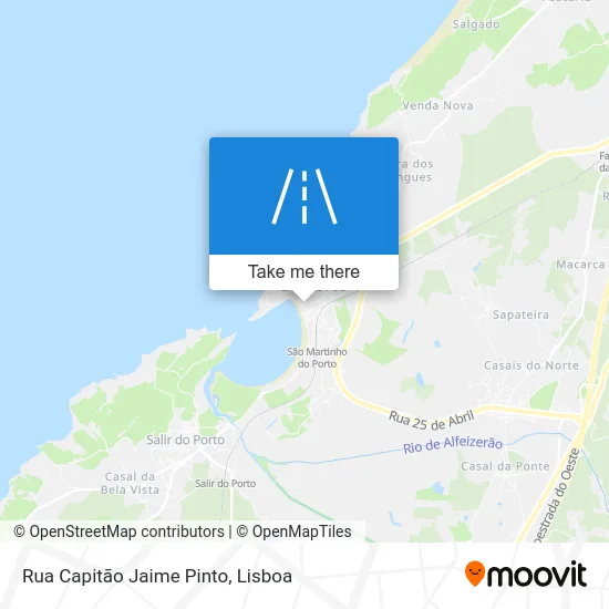 Rua Capitão Jaime Pinto map