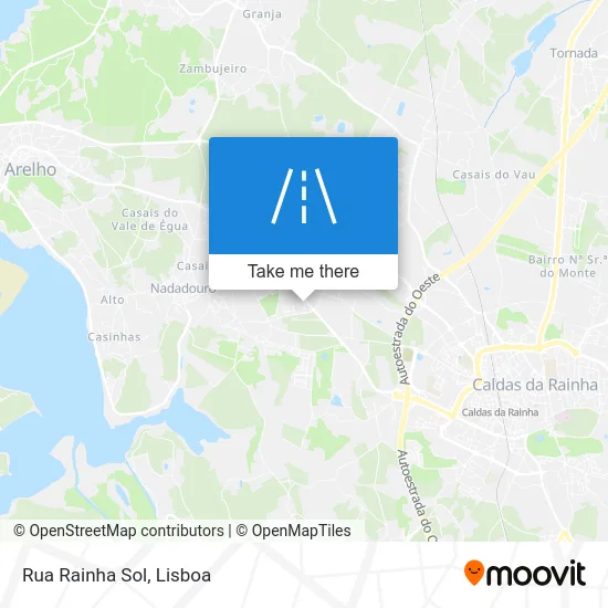 Rua Rainha Sol map