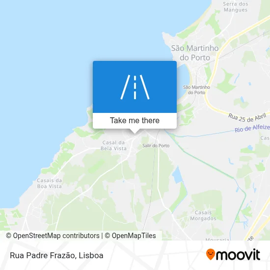 Rua Padre Frazão map