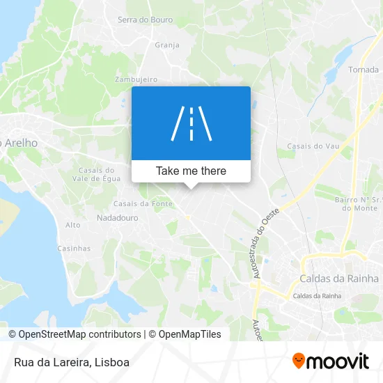 Rua da Lareira map
