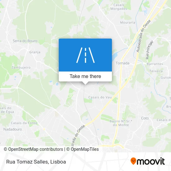 Rua Tomaz Salles map