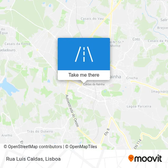Rua Luís Caldas map