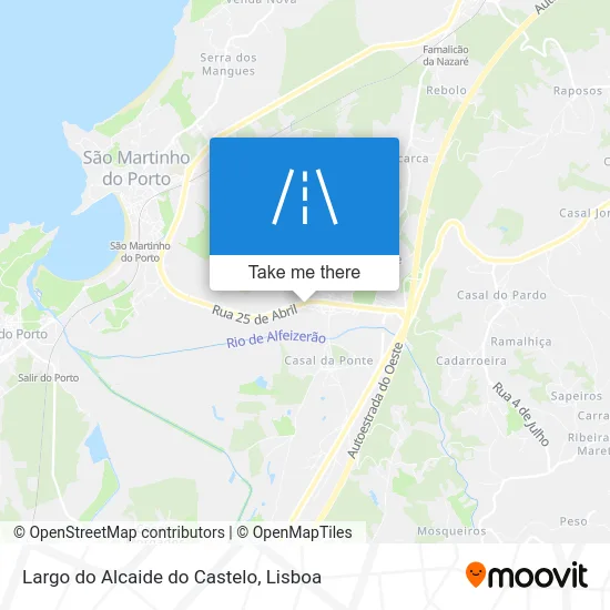 Largo do Alcaide do Castelo map