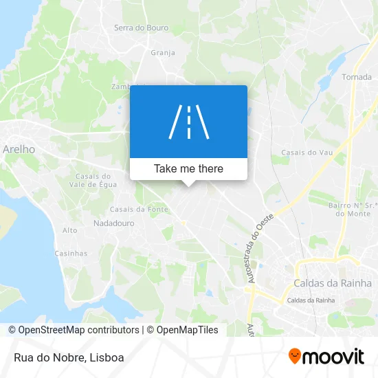 Rua do Nobre map