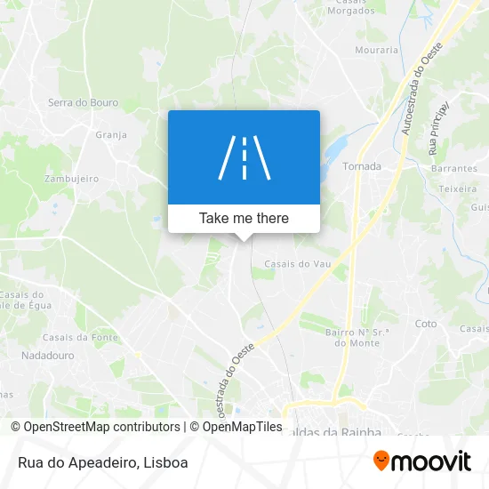 Rua do Apeadeiro map